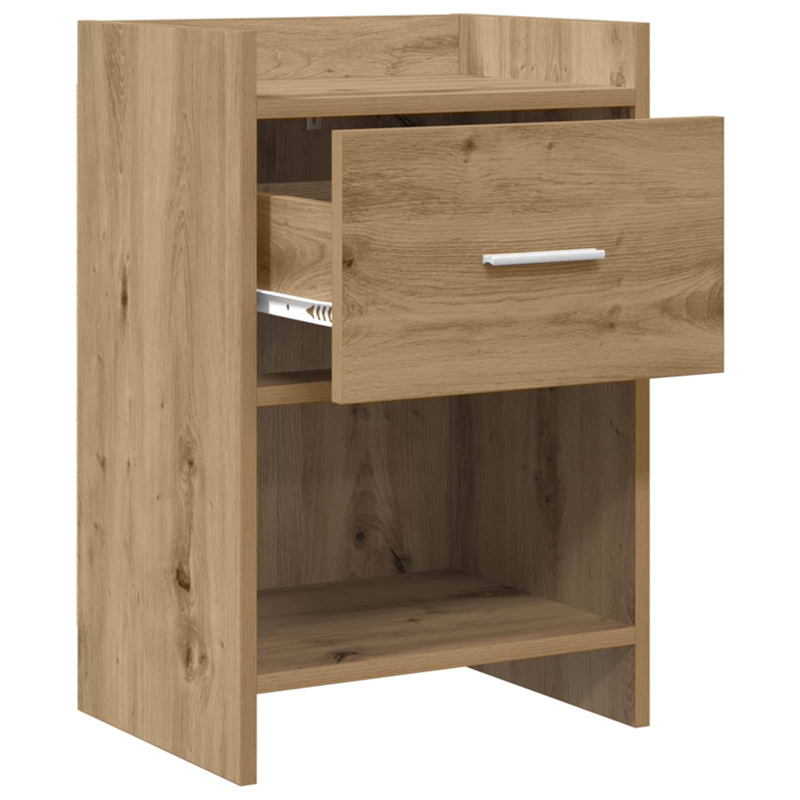 vidaXL Nachttische Artisan-Eiche 40 x 30 x 60 cm Holzwerkstoff