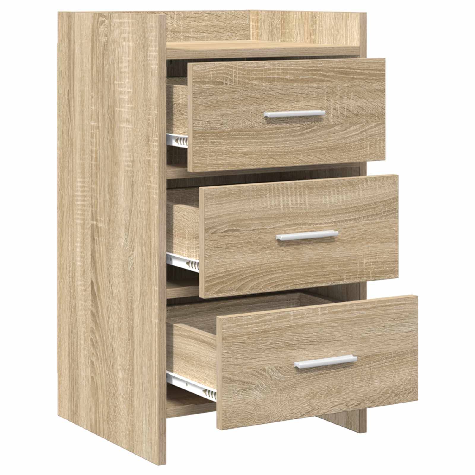 vidaXL Nachttische Sonoma-Eiche 40 x 36 x 70 cm Holzwerkstoff