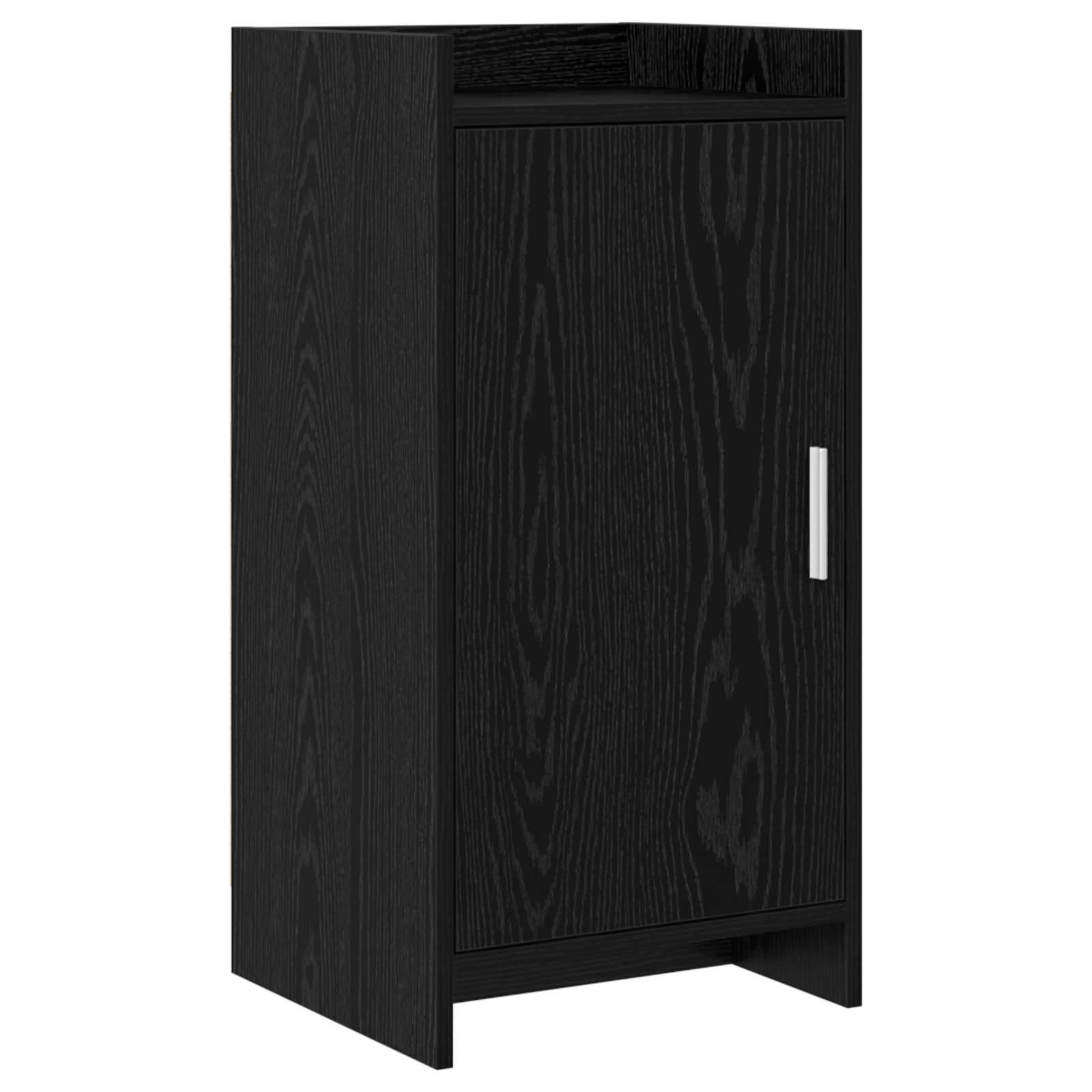 vidaXL Sideboard Schwarze Eiche 40 x 36 x 80 cm Holzwerkstoff