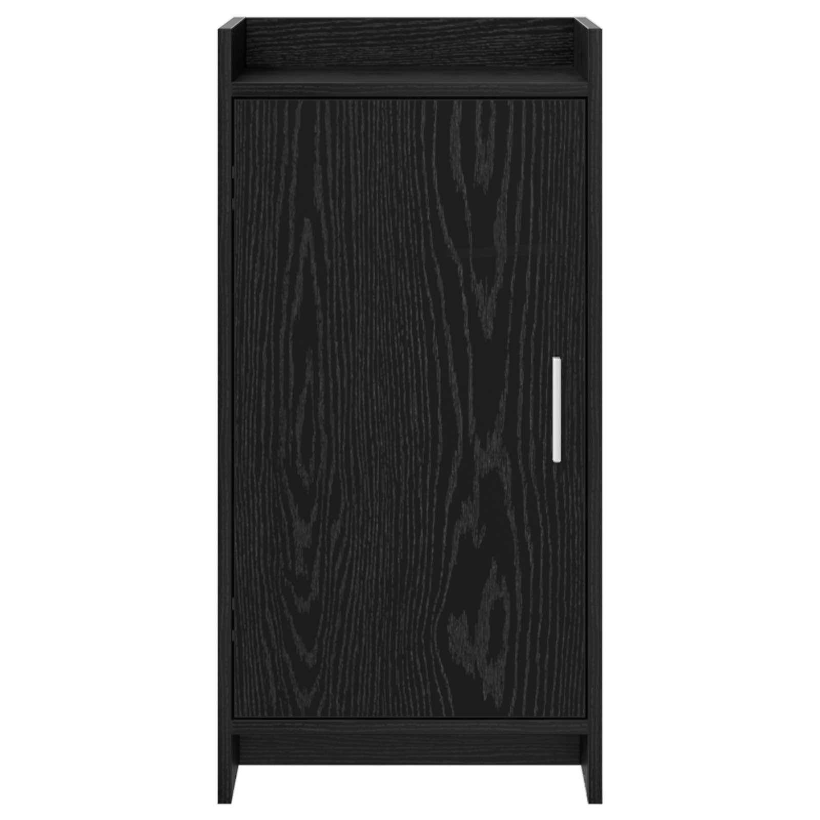 vidaXL Sideboard Schwarze Eiche 40 x 36 x 80 cm Holzwerkstoff