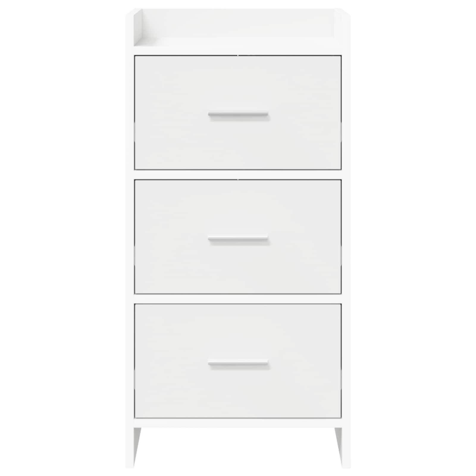 vidaXL Sideboard Weiß 40 x 36 x 80 cm Holzwerkstoff