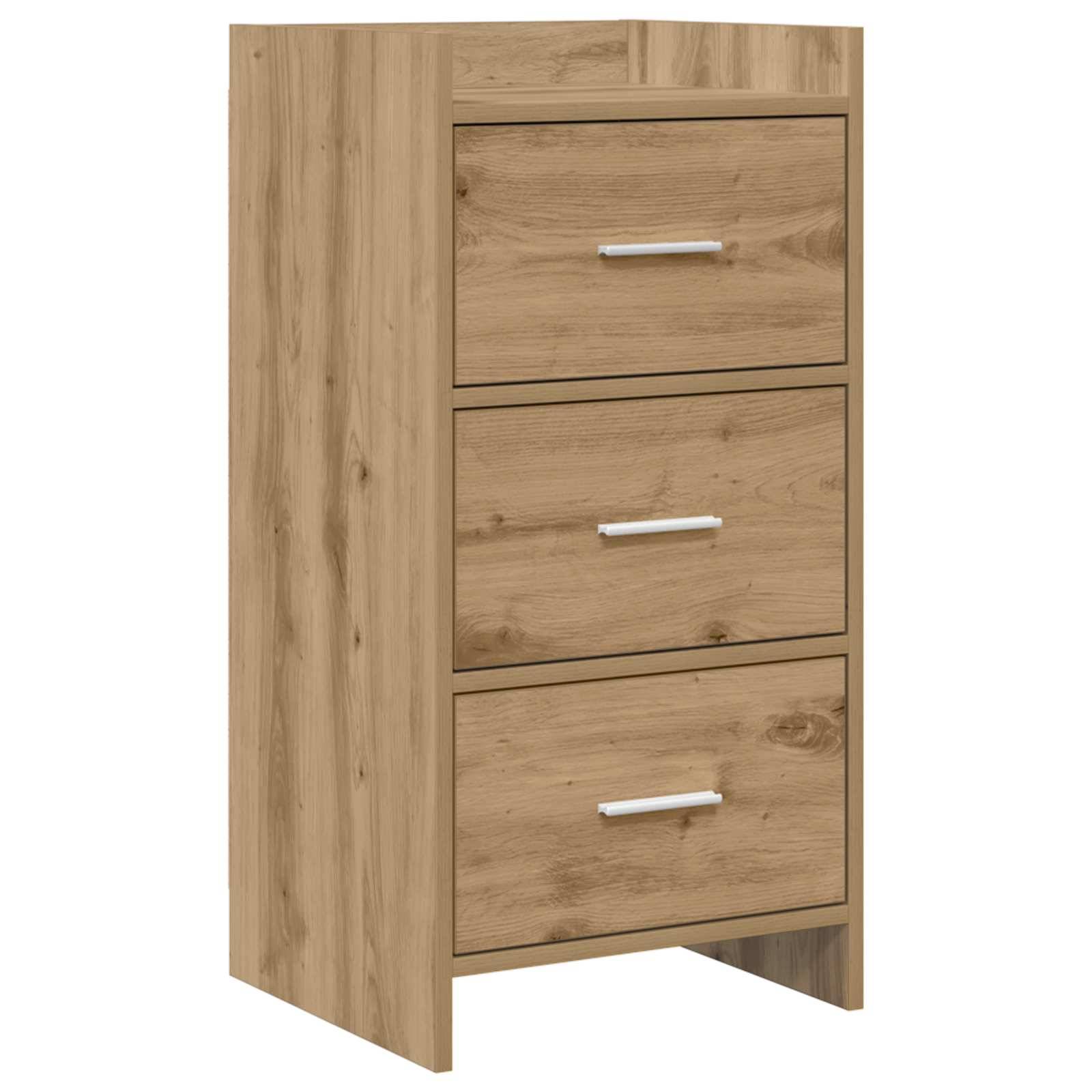 vidaXL Sideboard Artisan-Eiche 40 x 36 x 80 cm Holzwerkstoff