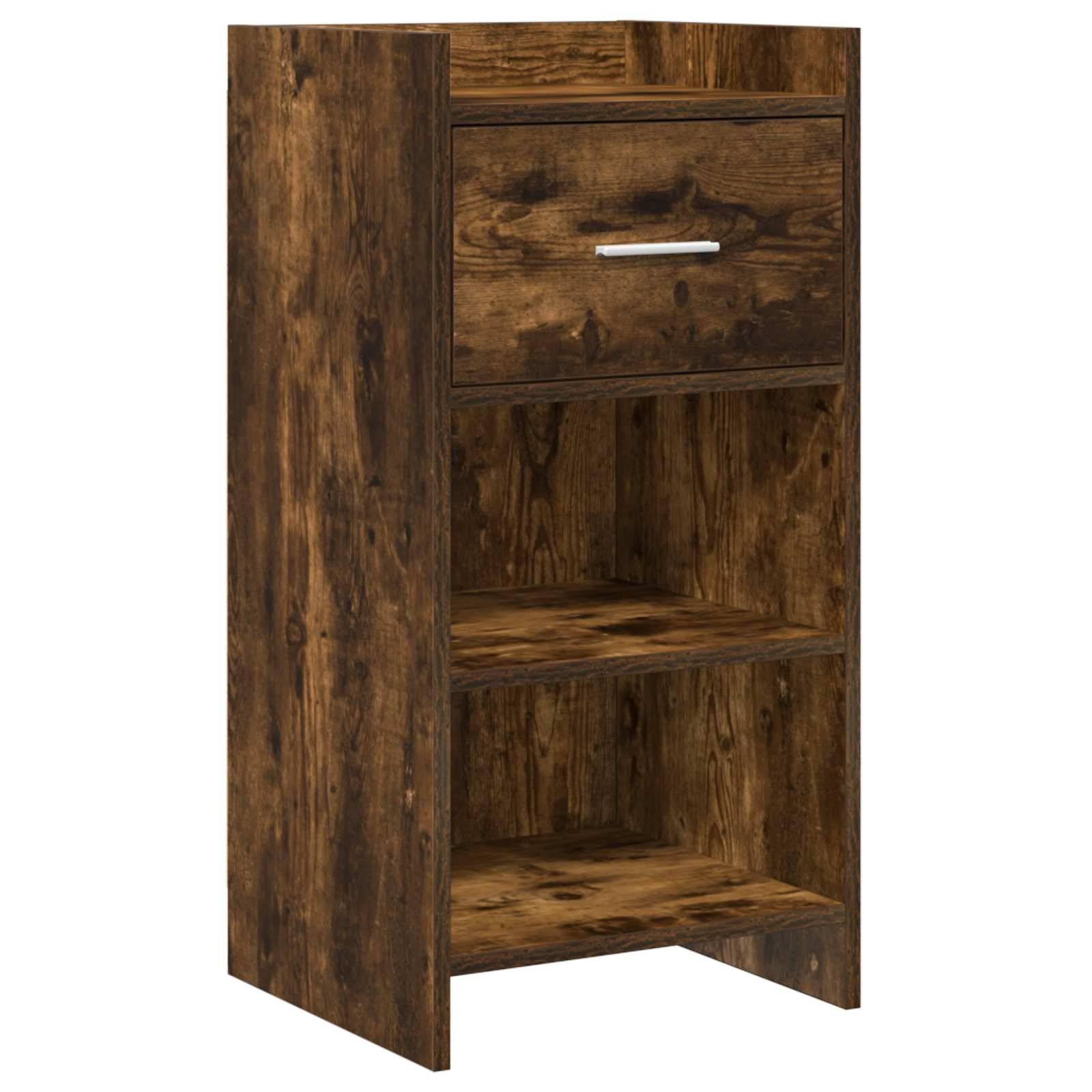 vidaXL Sideboard Geräucherte Eiche 40 x 36 x 80 cm Holzwerkstoff