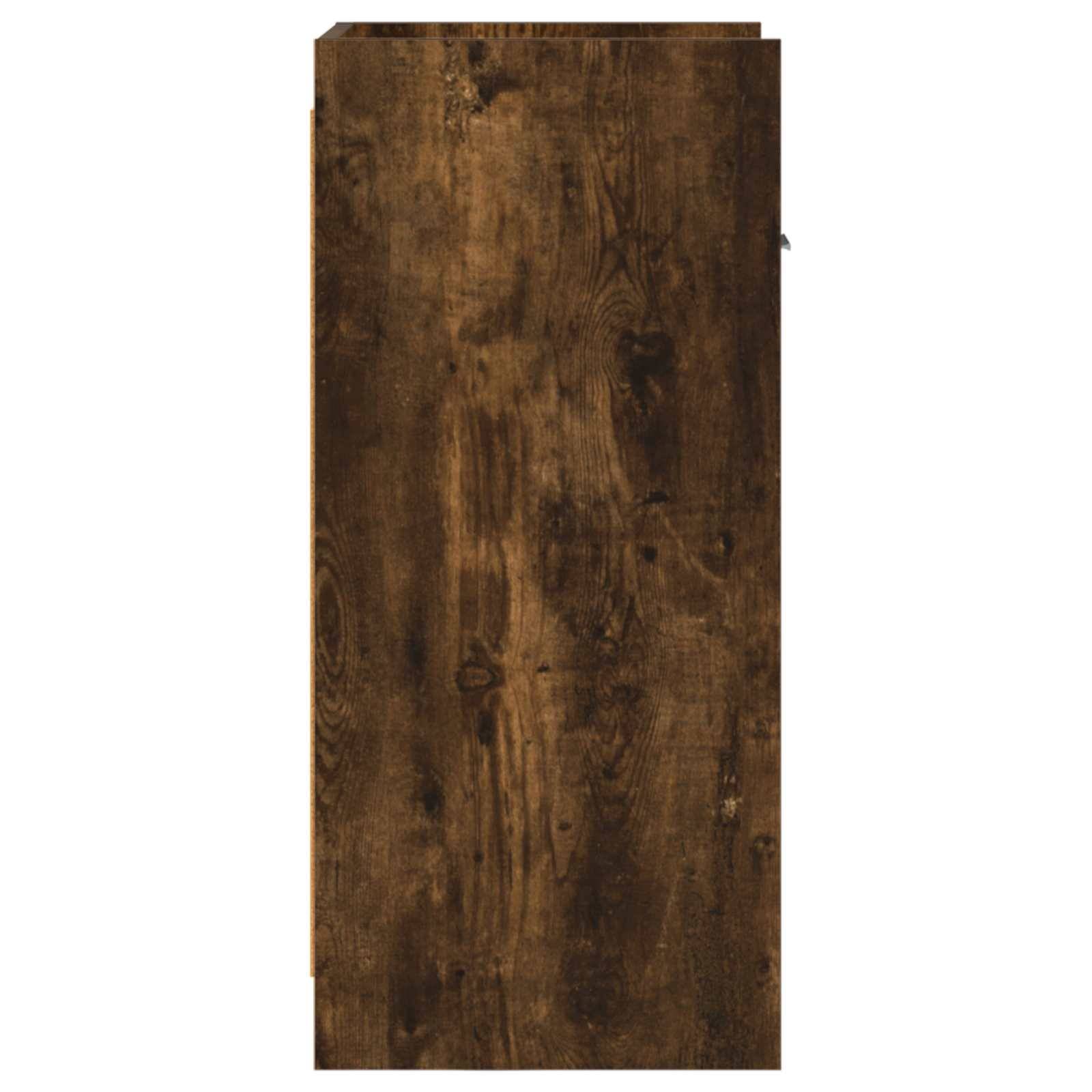 vidaXL Sideboard Geräucherte Eiche 40 x 36 x 80 cm Holzwerkstoff