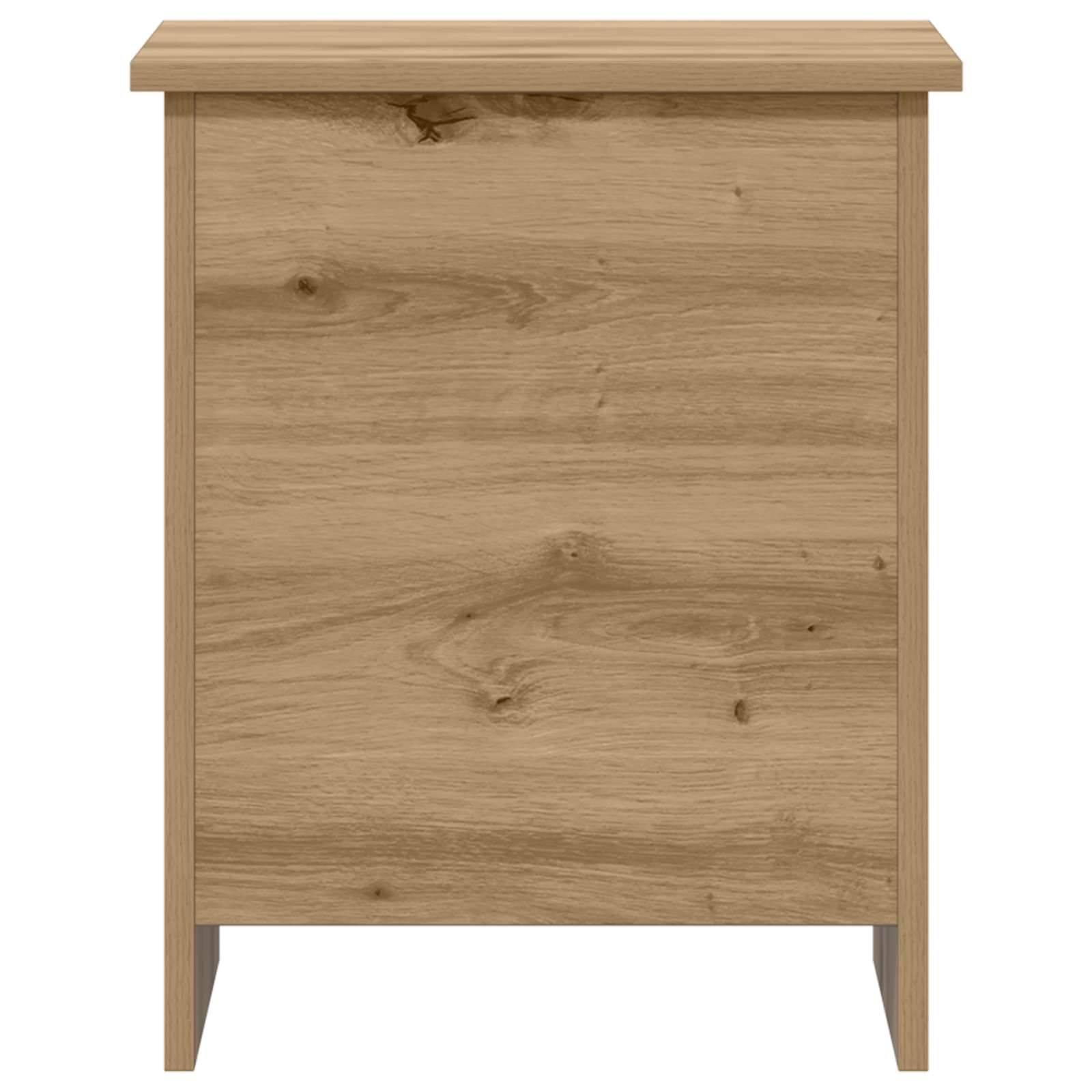vidaXL Aufbewahrungstruhe Artisan-Eiche 40 x 40 x 50 cm Holzwerkstoff