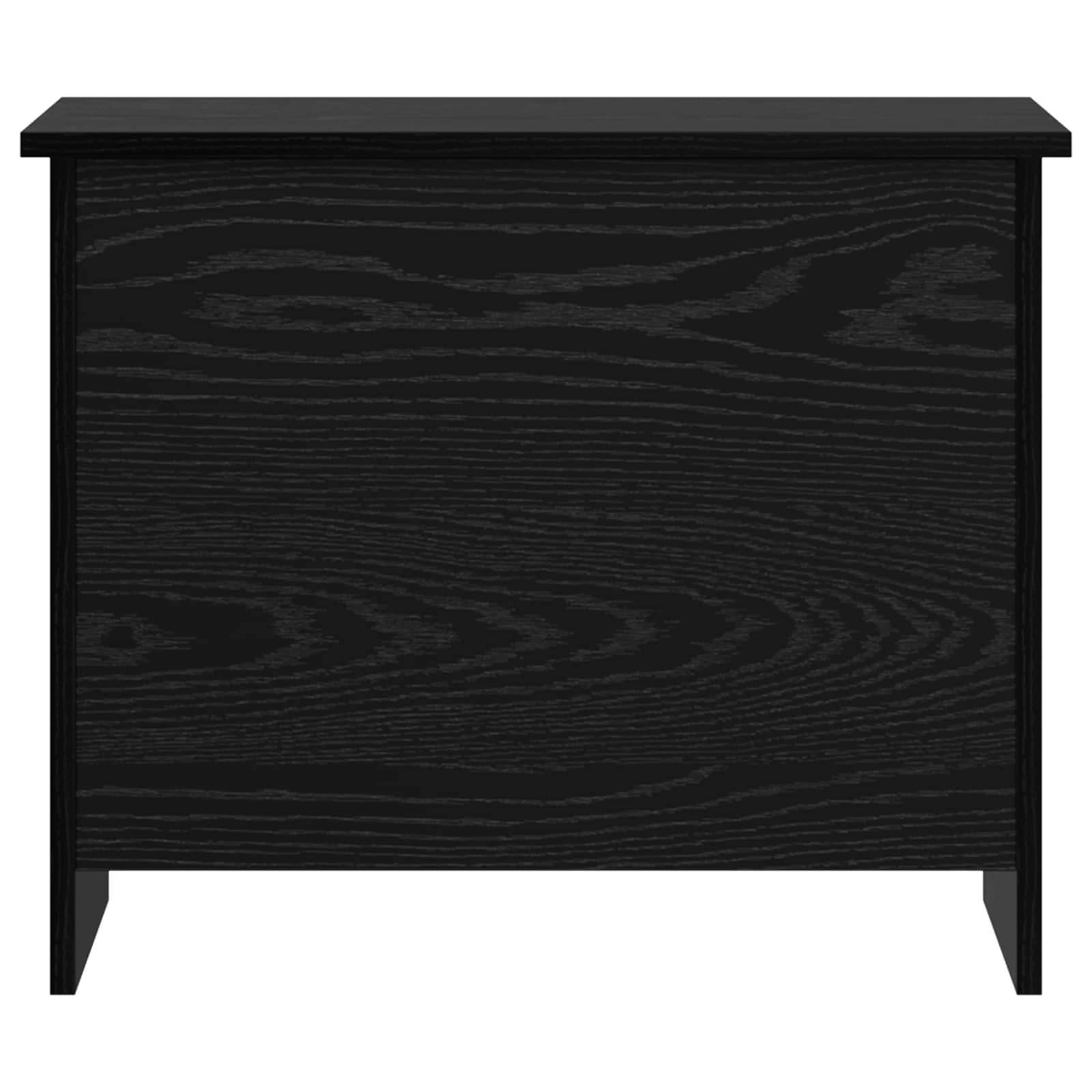 vidaXL Aufbewahrungstruhe Schwarze Eiche 60 x 40 x 50 cm Holzwerkstoff