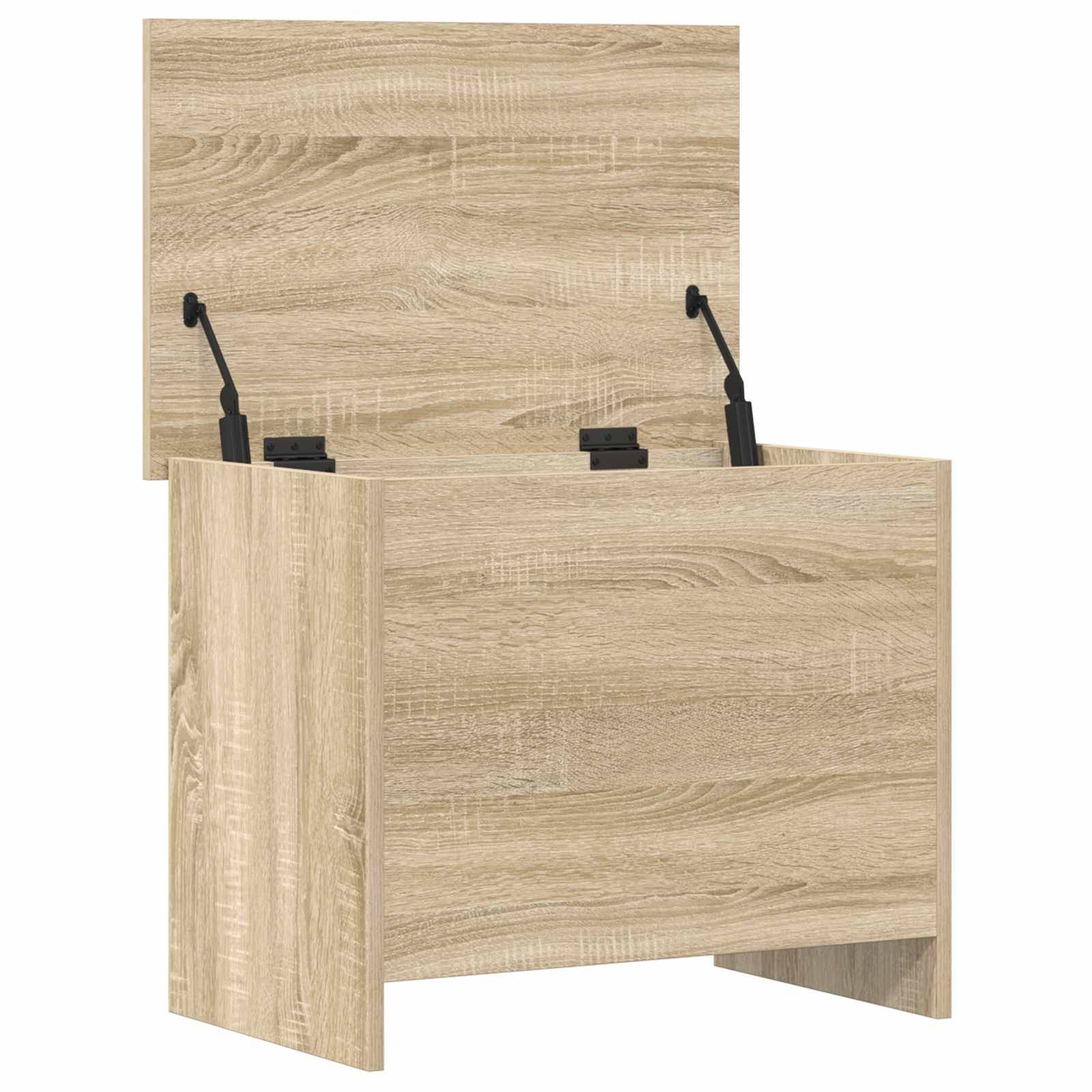 vidaXL Aufbewahrungstruhe Sonoma-Eiche 60 x 40 x 50 cm Holzwerkstoff