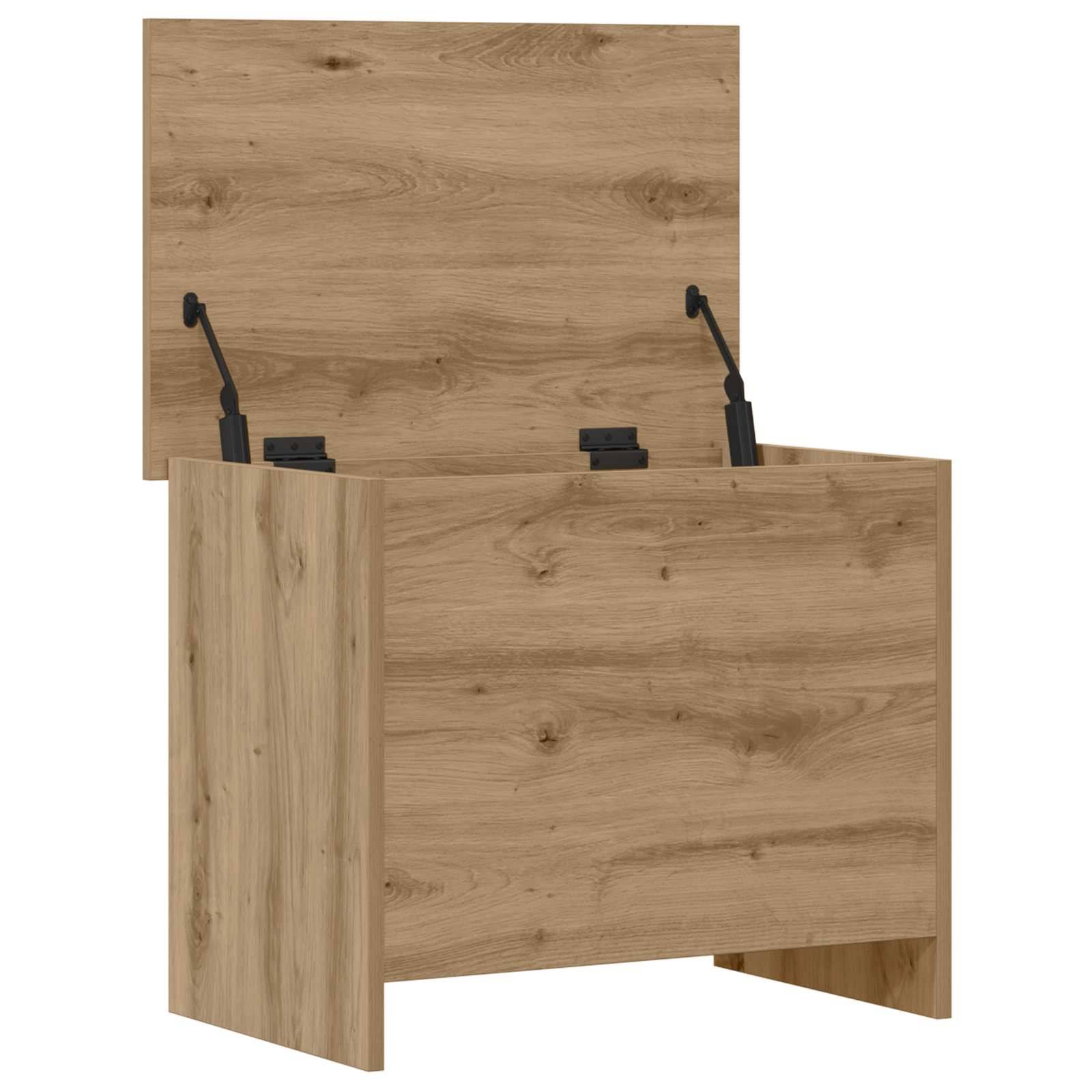 vidaXL Aufbewahrungstruhe Artisan-Eiche 60 x 40 x 50 cm Holzwerkstoff