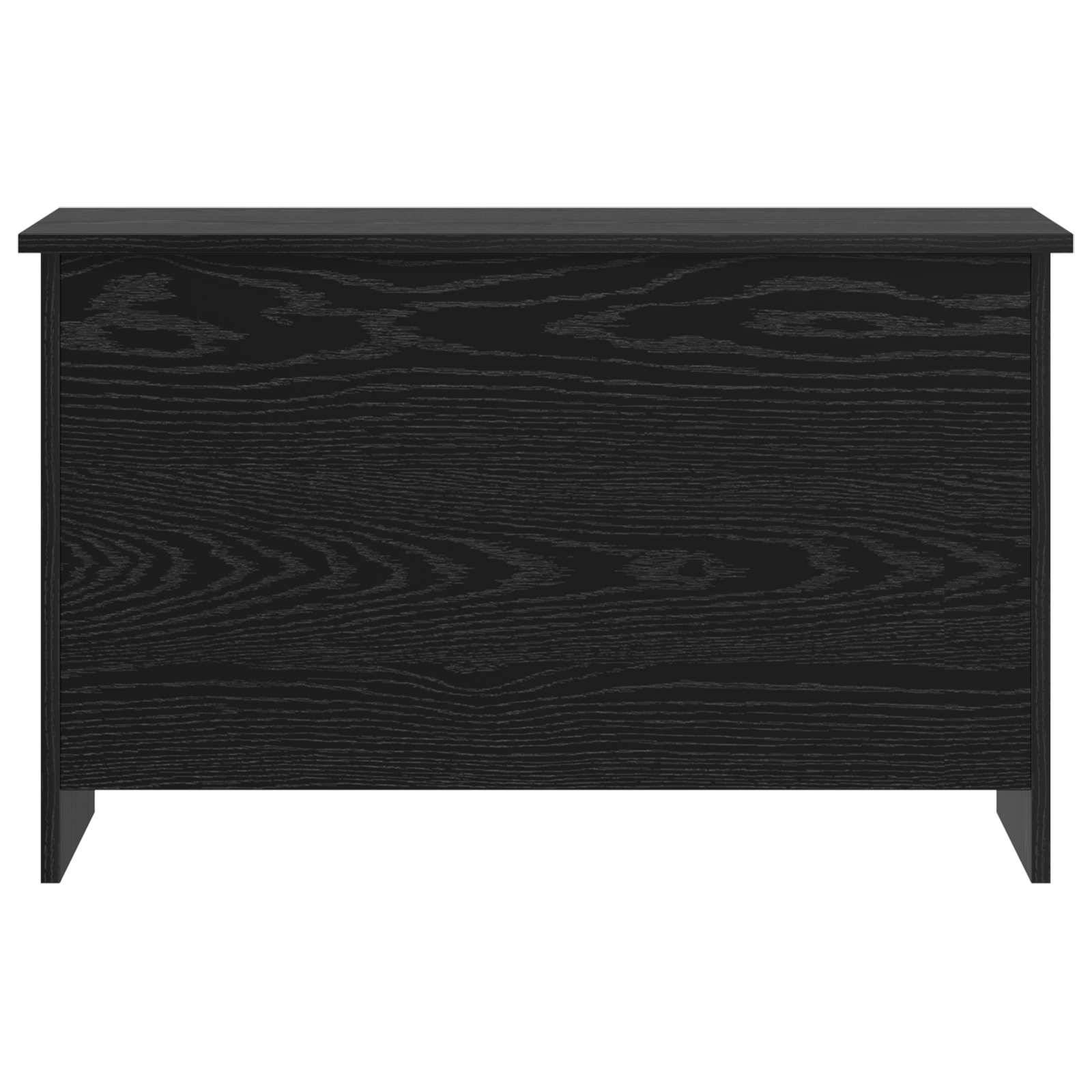 vidaXL Aufbewahrungstruhe Schwarze Eiche 80 x 40 x 50 cm Holzwerkstoff
