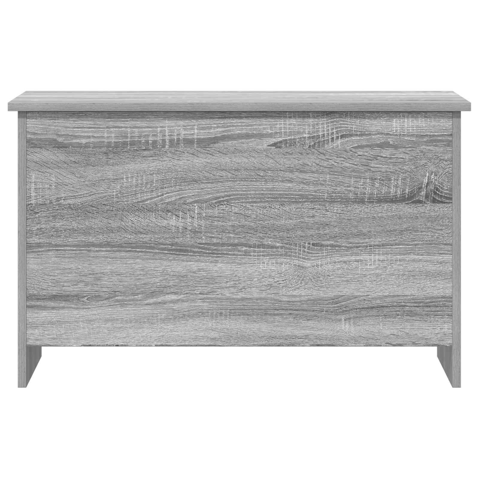 vidaXL Aufbewahrungstruhe Grau Sonoma 80 x 40 x 50 cm Holzwerkstoff