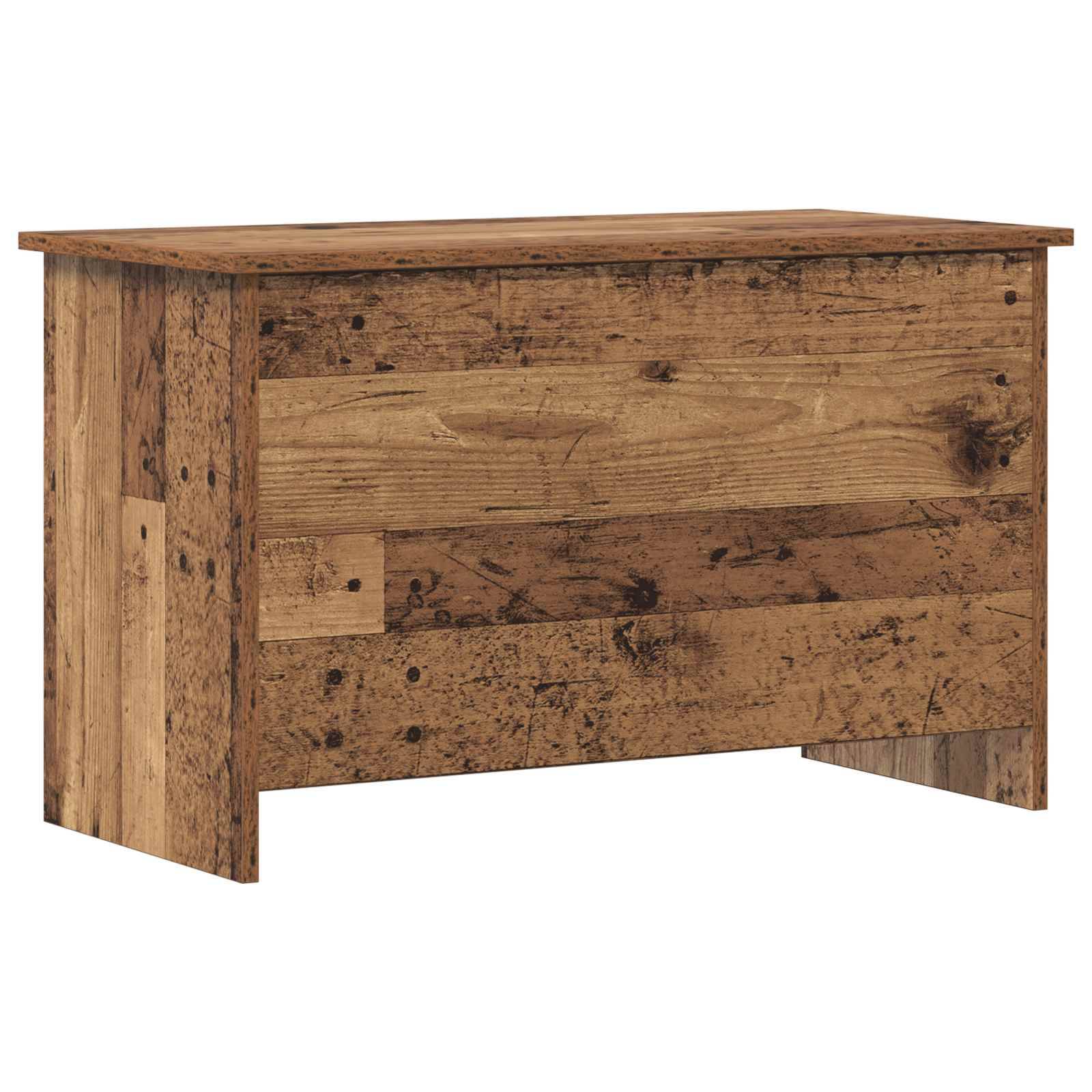vidaXL Aufbewahrungstruhe Altholz 80 x 40 x 50 cm Holzwerkstoff