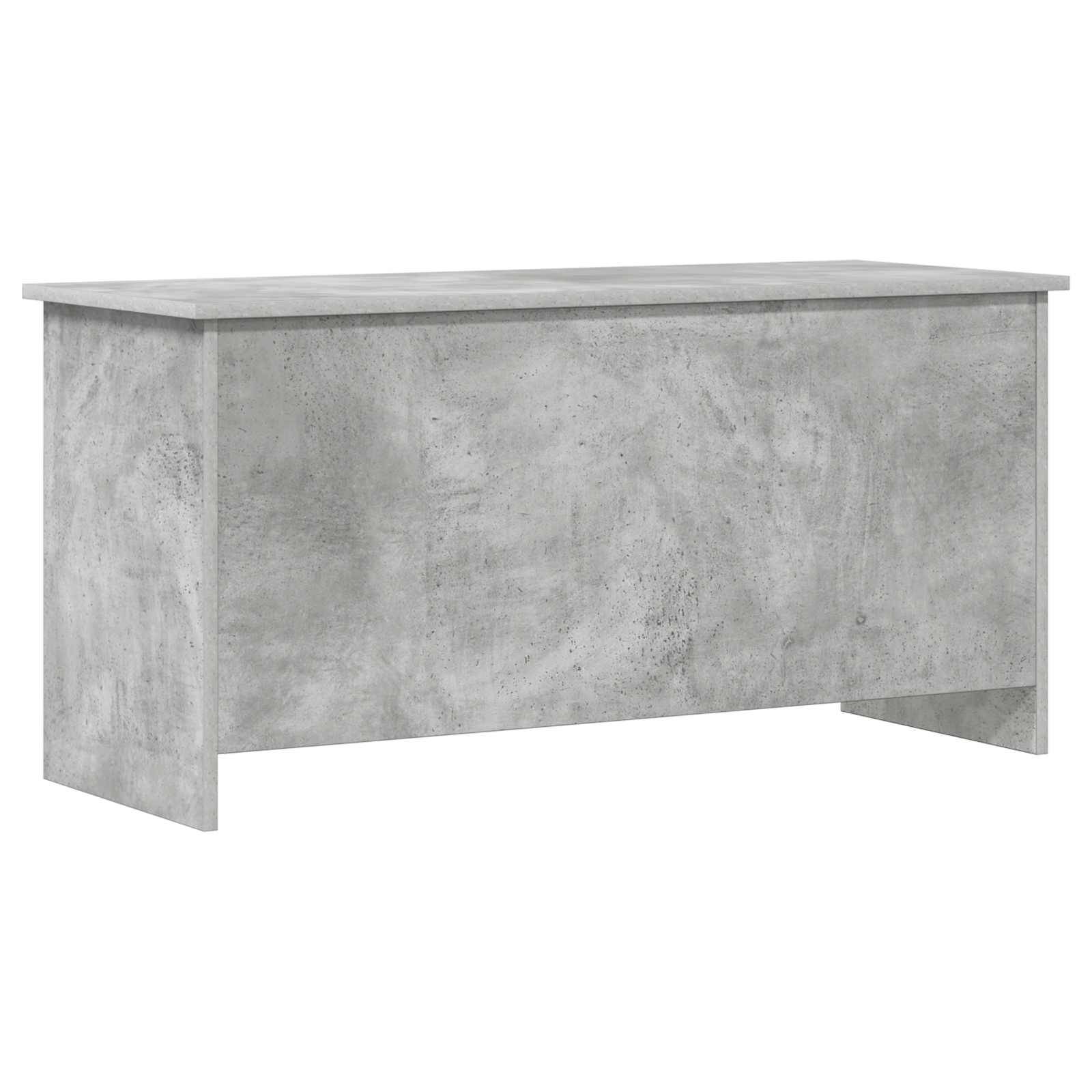 vidaXL Aufbewahrungstruhe Betongrau 100 x 40 x 50 cm Holzwerkstoff