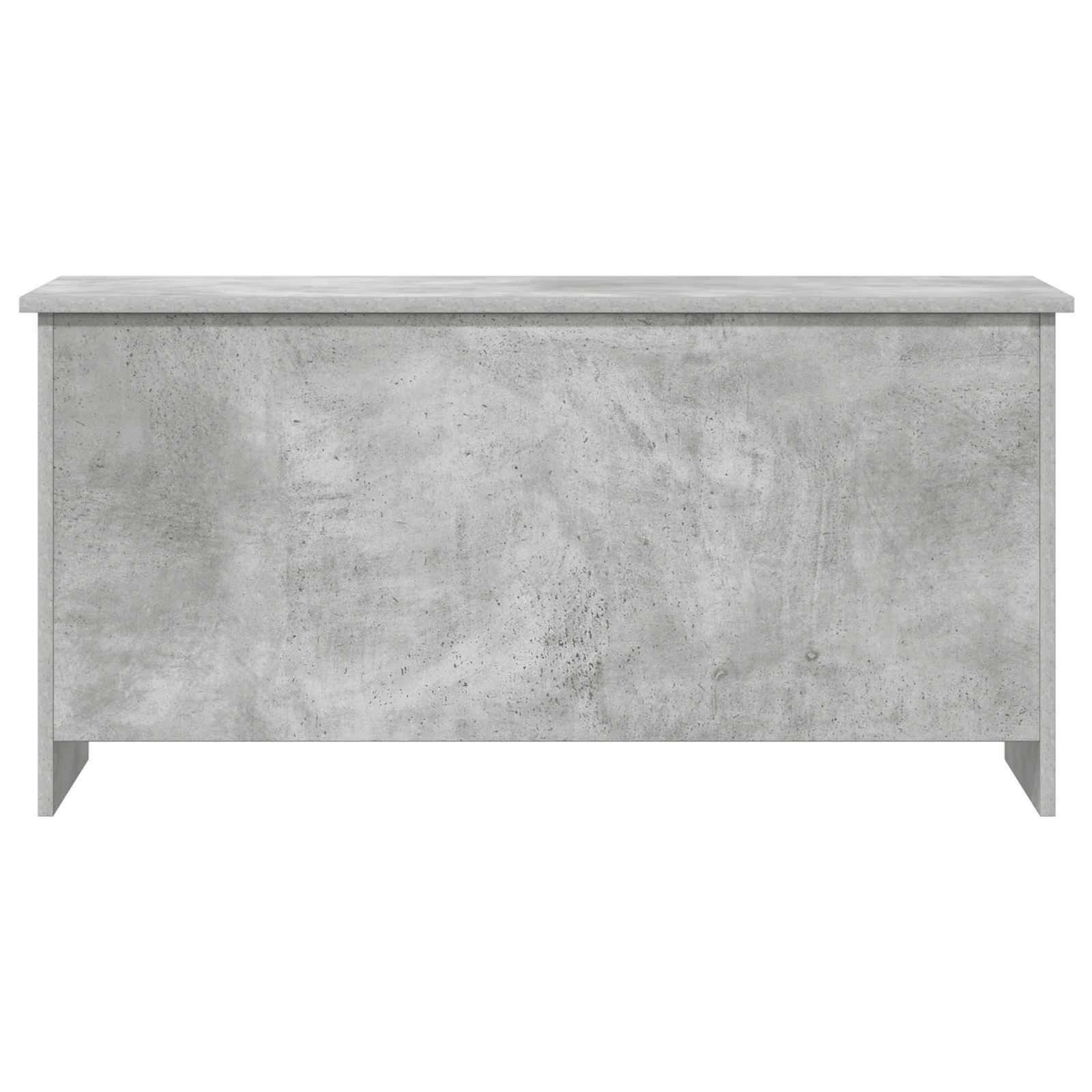vidaXL Aufbewahrungstruhe Betongrau 100 x 40 x 50 cm Holzwerkstoff