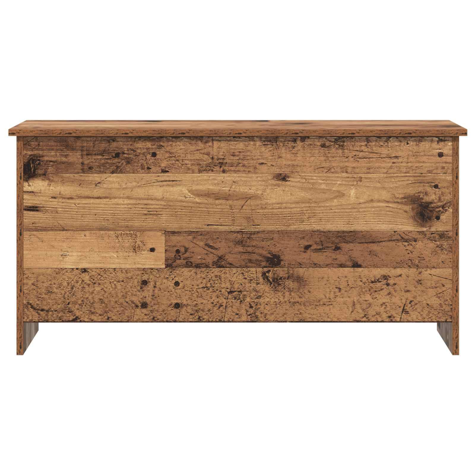 vidaXL Aufbewahrungstruhe Altholz 100 x 40 x 50 cm Holzwerkstoff