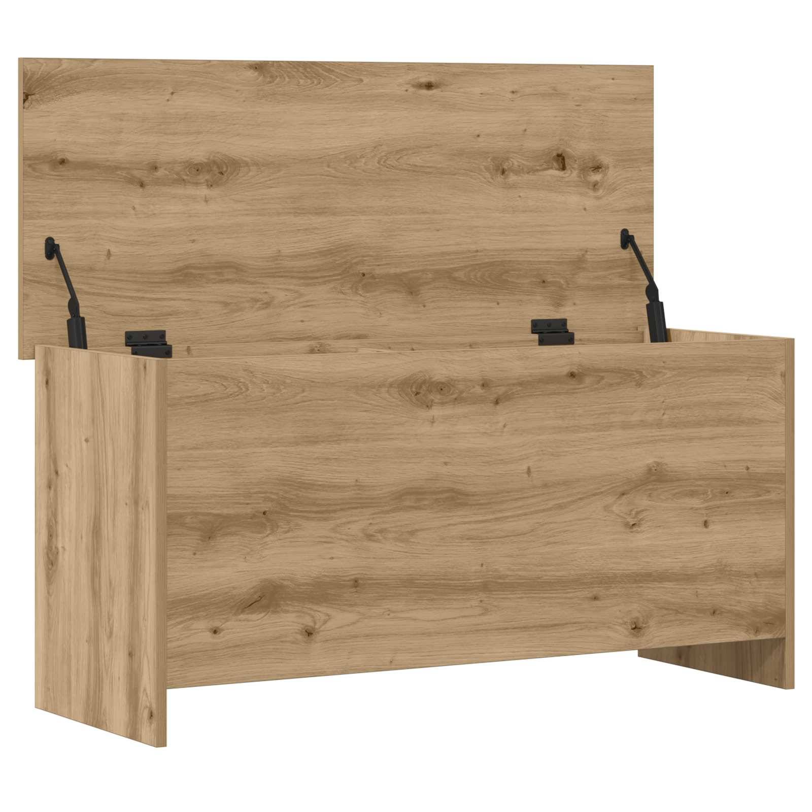 vidaXL Aufbewahrungstruhe Artisan-Eiche 100 x 40 x 50 cm Holzwerkstoff