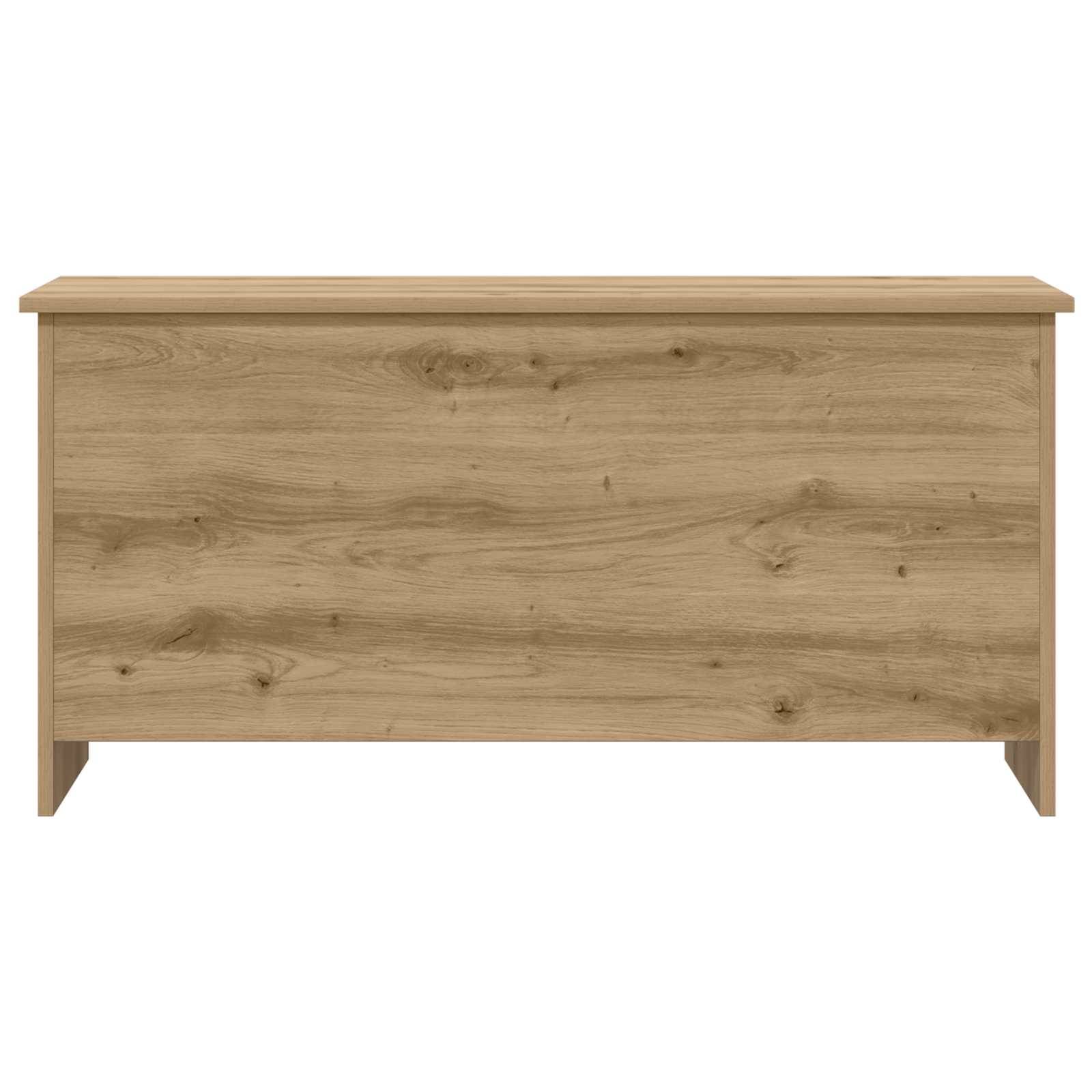 vidaXL Aufbewahrungstruhe Artisan-Eiche 100 x 40 x 50 cm Holzwerkstoff
