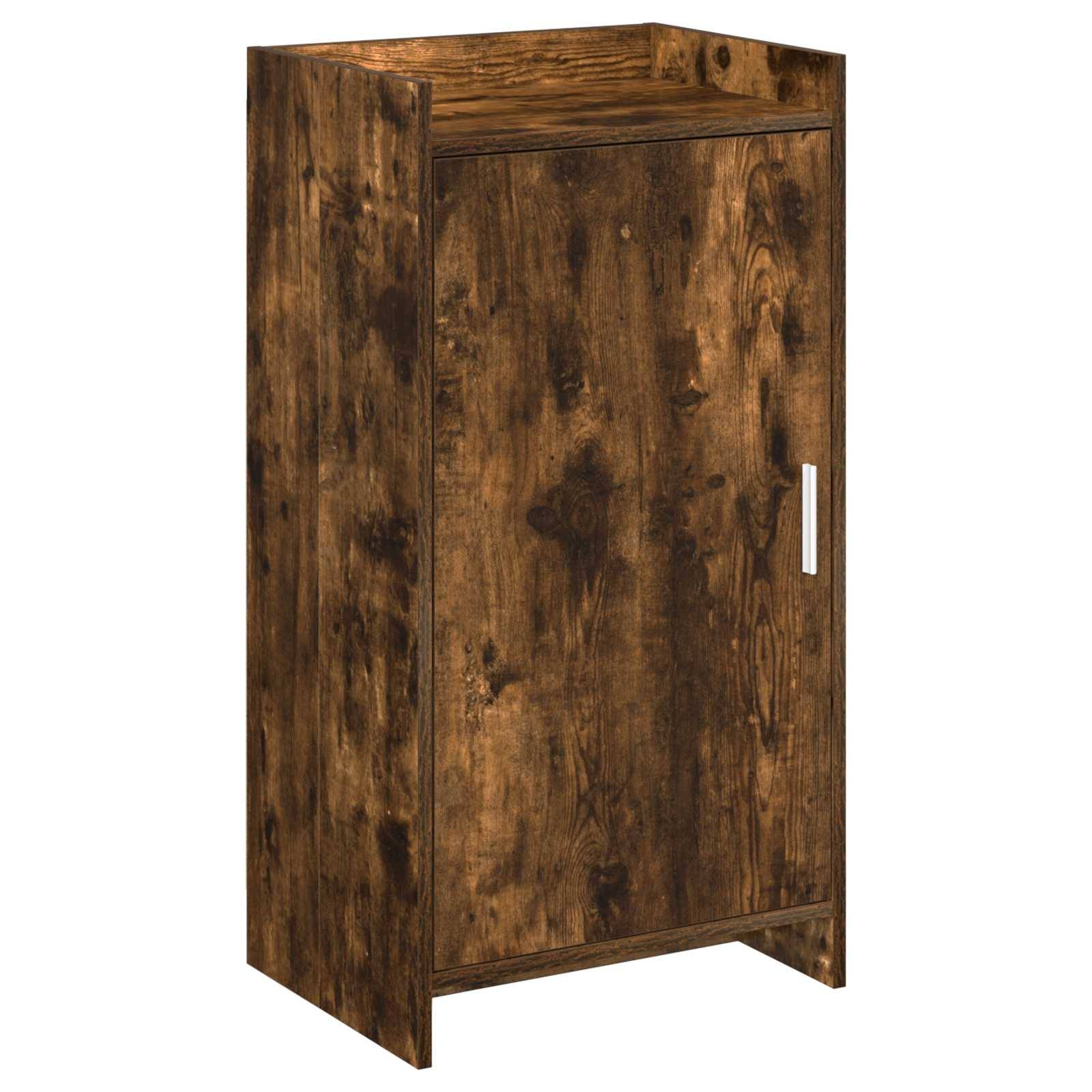 vidaXL Schuhschrank Geräucherte Eiche 48 x 36 x 92 cm Holzwerkstoff