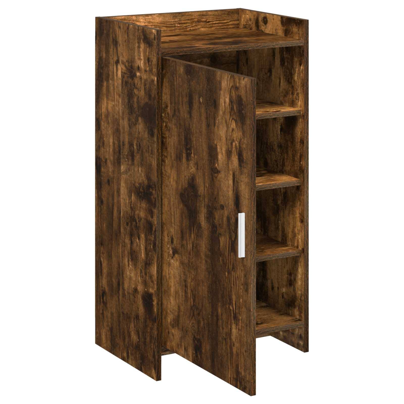 vidaXL Schuhschrank Geräucherte Eiche 48 x 36 x 92 cm Holzwerkstoff