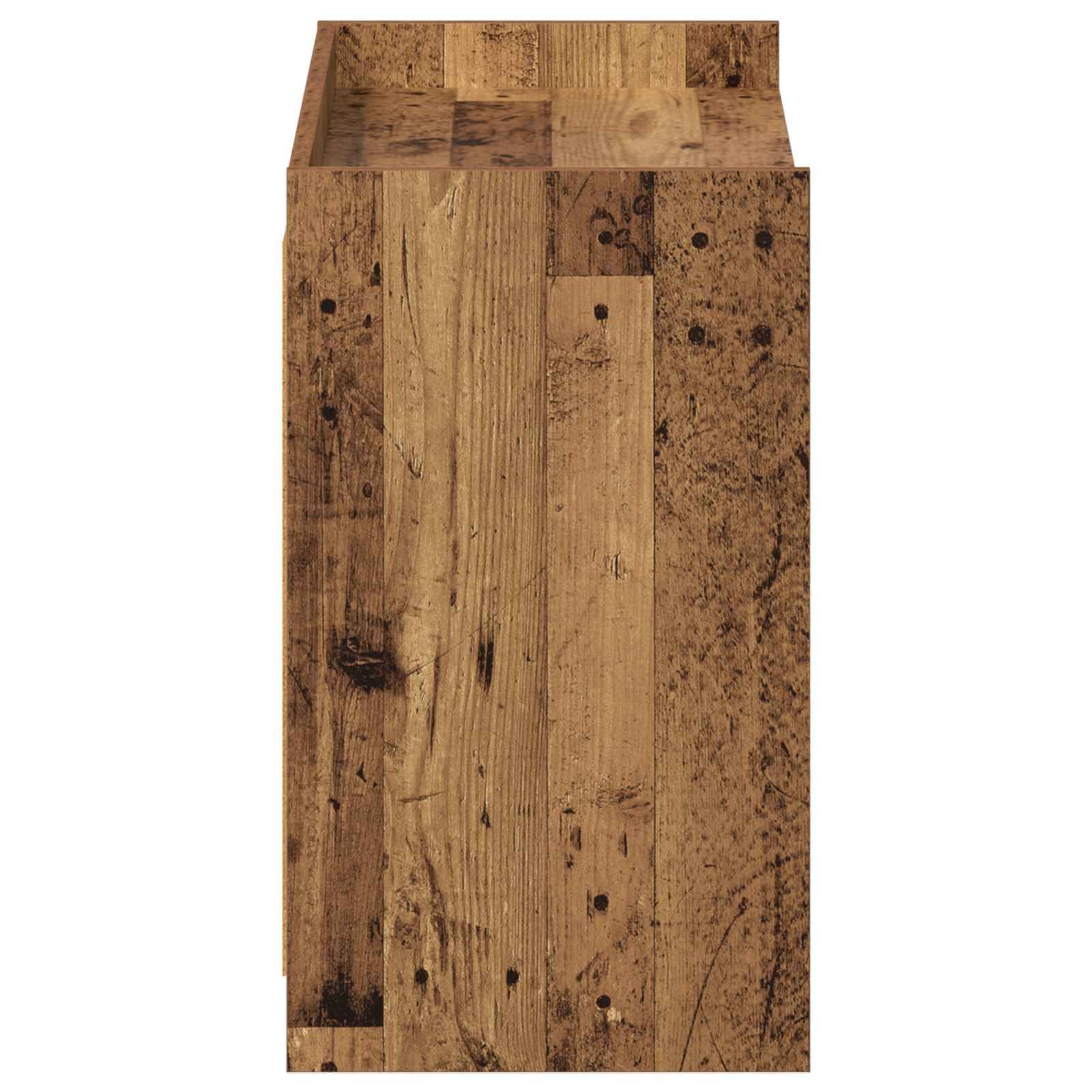 vidaXL Schuhschrank Altholz 85 x 39,5 x 70 cm Holzwerkstoff