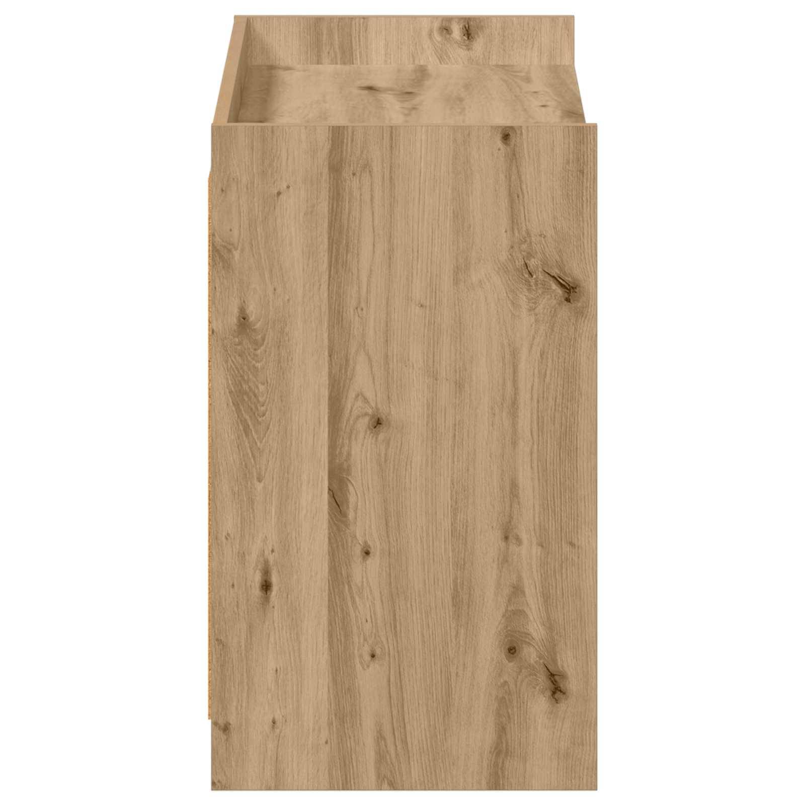 vidaXL Schuhschrank Artisan-Eiche 85 x 39,5 x 70 cm Holzwerkstoff