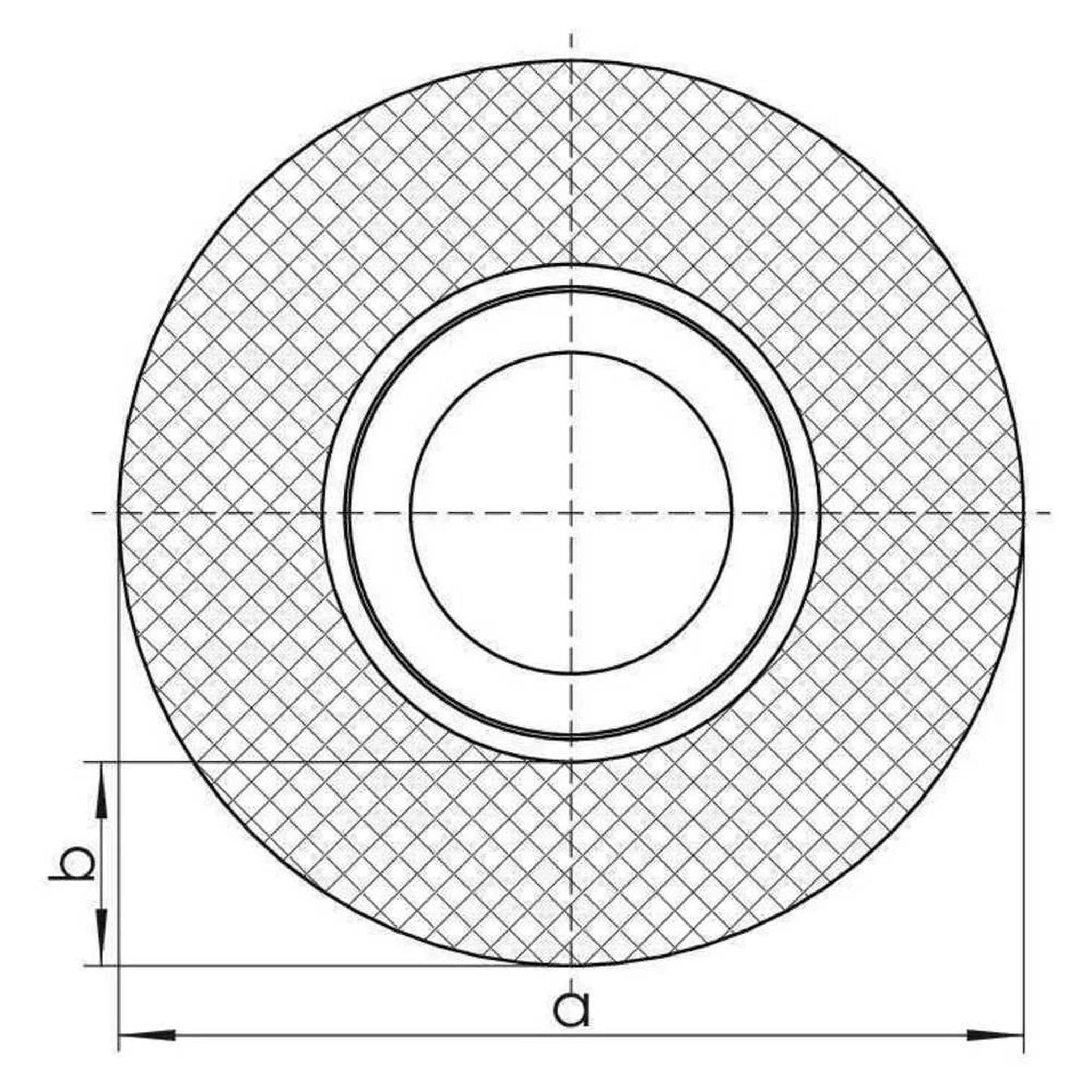 REHAU Universalrohr FASTLOC ML 20x2, in runder Dämmung 9mm, Bund mit 50m, 1 Stk.