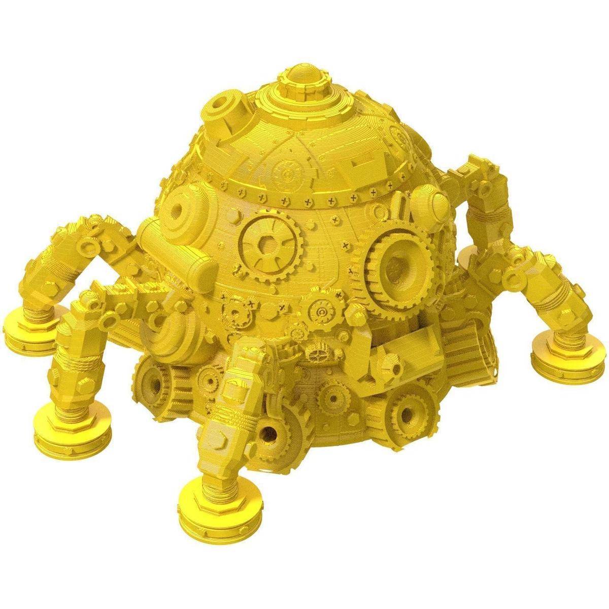 FH6125 - Fates End Dice Jail: Octotank, gelb
