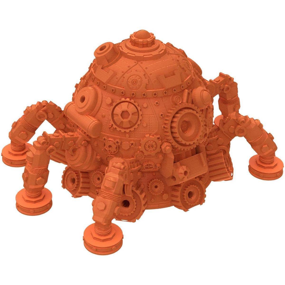 FH6127 - Fates End Dice Jail: Octotank, orange