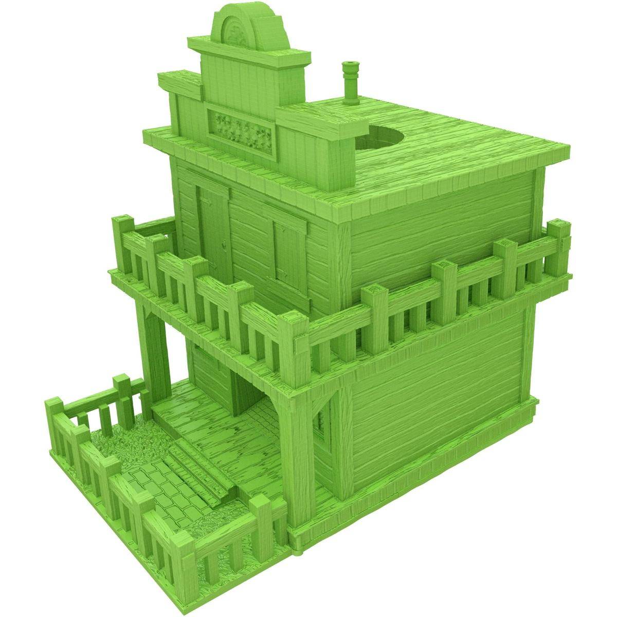 FH6468 - Fates End Dice Tower: Ghost Town, grün