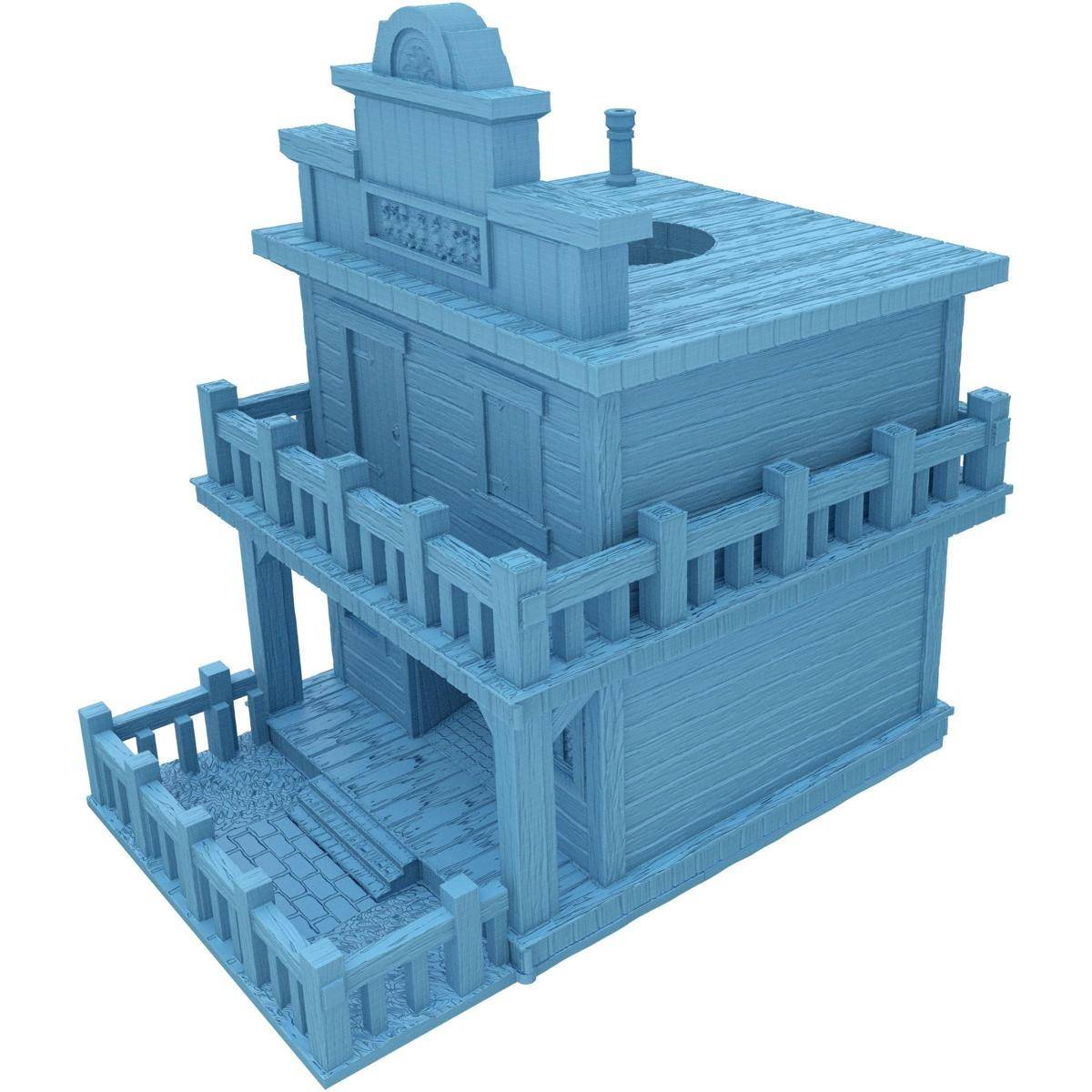 FH6469 - Fates End Dice Tower: Ghost Town, himmelblau