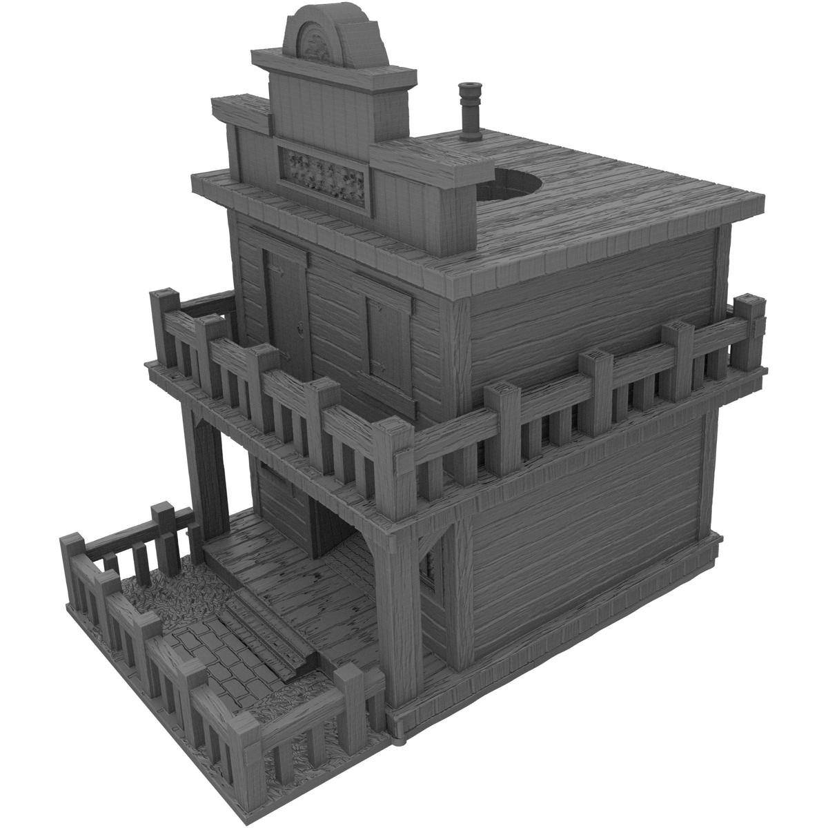 FH6470 - Fates End Dice Tower: Ghost Town, grau