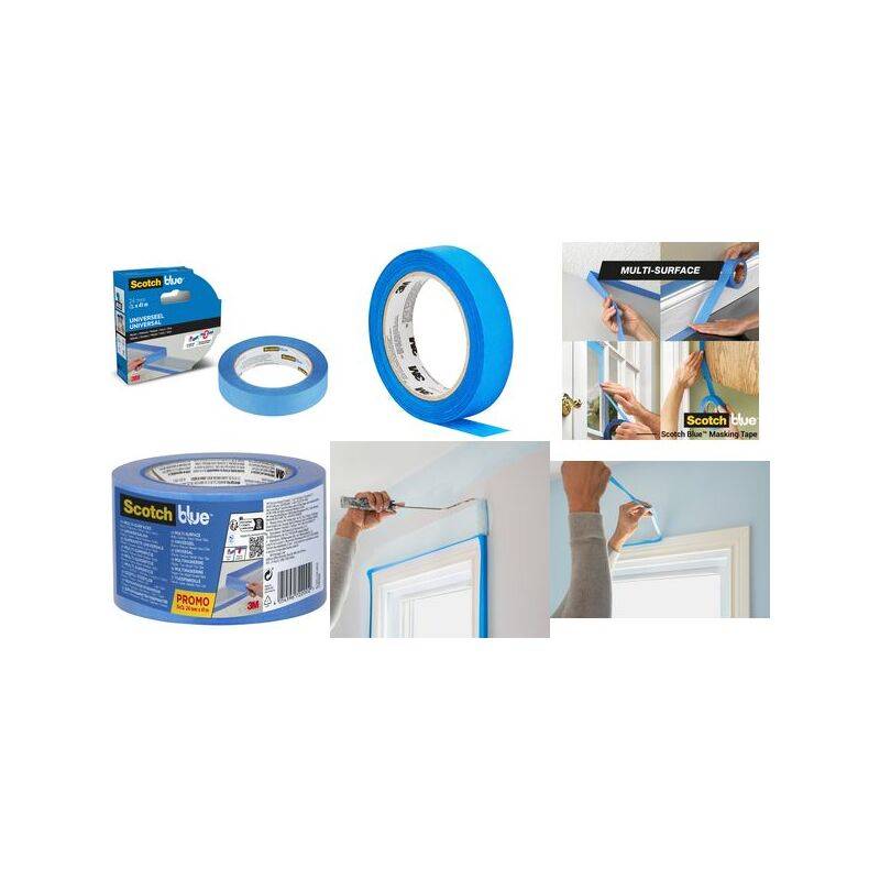 ScotchBlue Malerabdeckband "Multi-Surface", 24 mm x 41 m