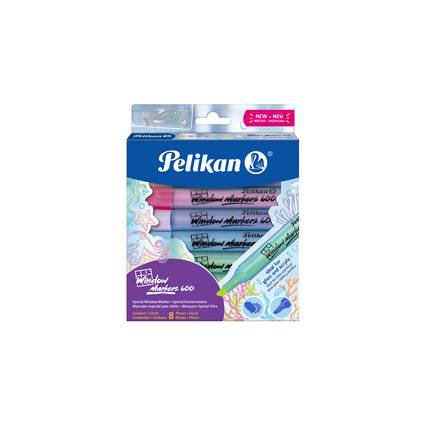 Pelikan Window Markers 600, 8er Kartonetui