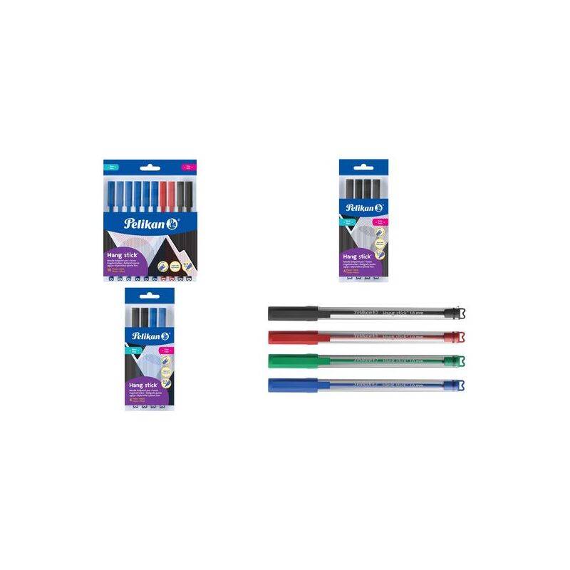 Pelikan Kugelschreiber Hang Stick, 0,7 mm, 10er Polybag
