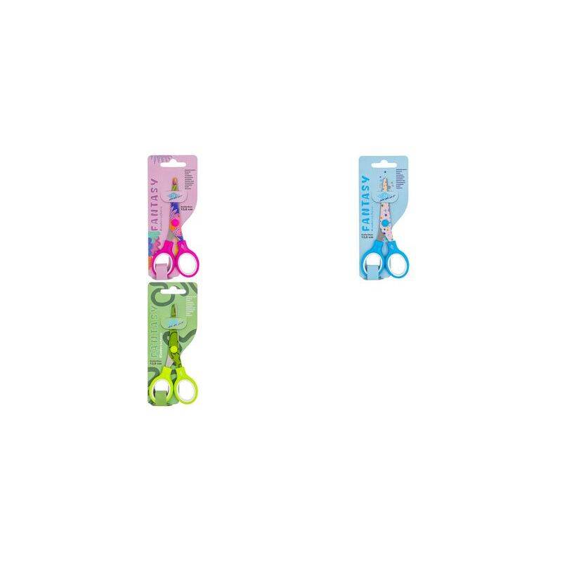 WEDO Bastelschere FANTASY "Blüten", rund, 130 mm, pink