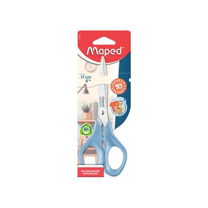 Maped Schere Advanced Green, Länge: 170 mm, symmetrisch