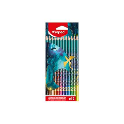 Maped Dreikant-Buntstifte DRAGON, 12er Kartonetui