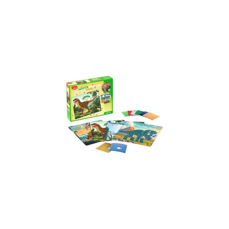 Maped Creativ Mosaik-Set DINOSAURIER, 12-teilig