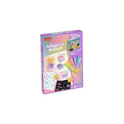 Maped Creativ Nachfüllpackung Airbrush-Set, Pastell