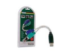 DIGITUS USB 1.1 - 2 x PS/2 Adapterkabel, 180 mm