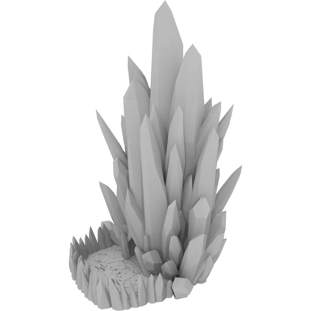 FH5491 - Fates End Dice Tower: Crystal, grau