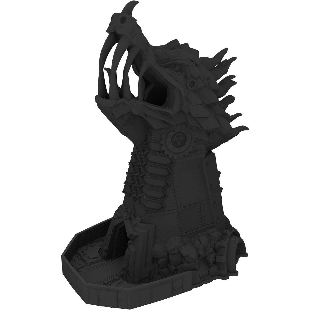 Fates End Dice Tower: Clockwork Monster, schwarz