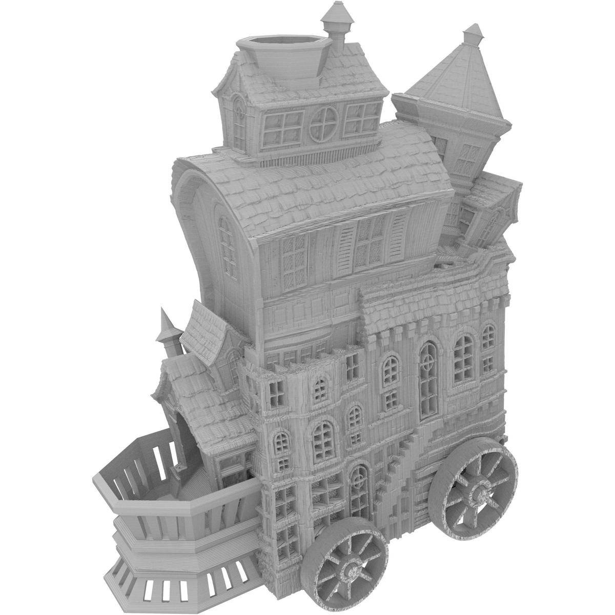 FH4996 - Fates End Dice Tower: Merchant, grau