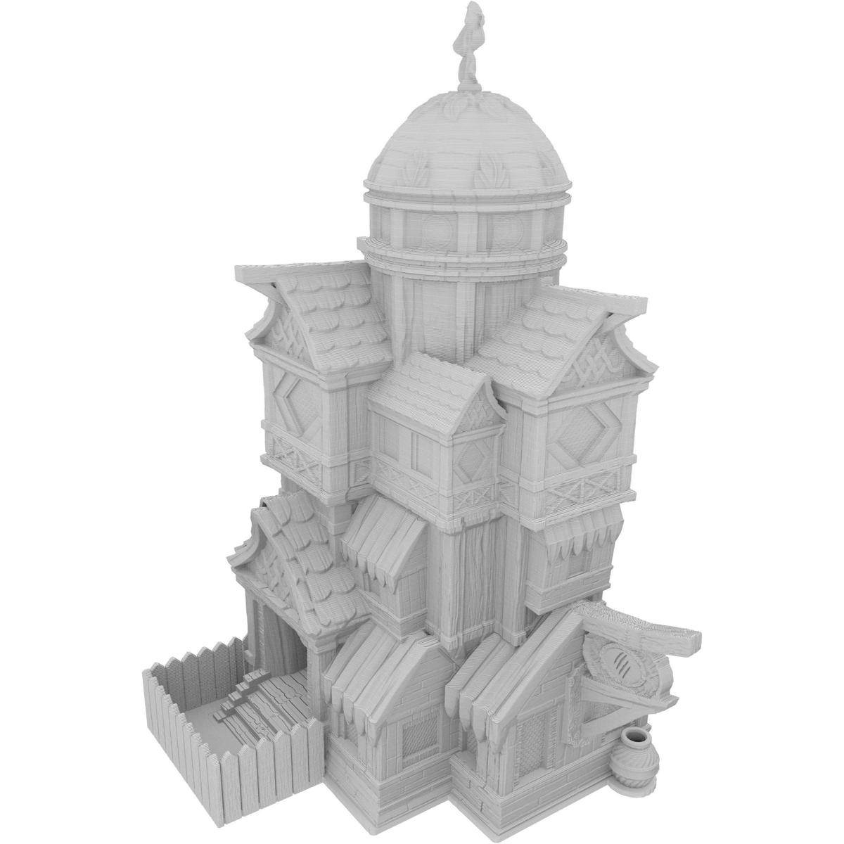 FH5074 - Fates End Dice Tower: Cat Folk, grau