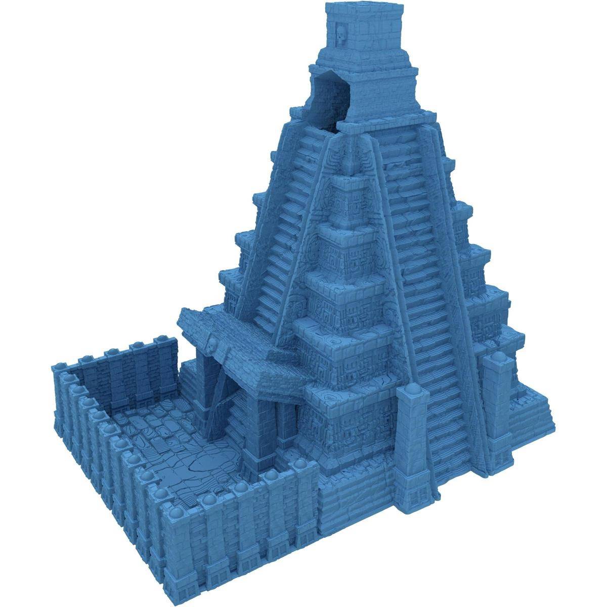 Fates End Dice Tower: Mayan, himmelblau