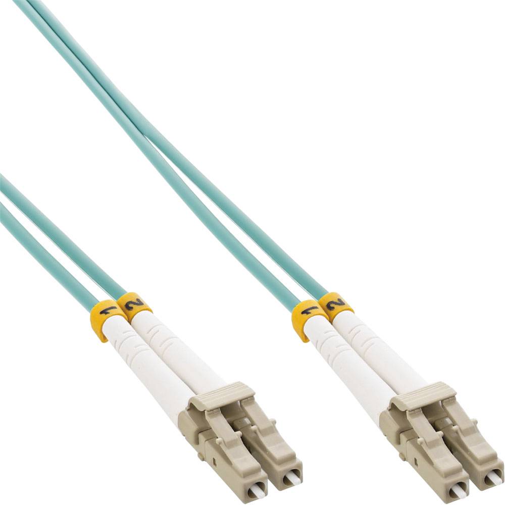 InLine® 88543O LWL Duplex Kabel, LC/LC, 50/125µm, OM3, 3m