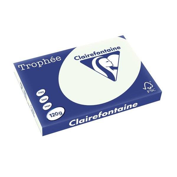 Kopierpapier Trophee A3 120g/qm VE=250 Blatt blaßgrün