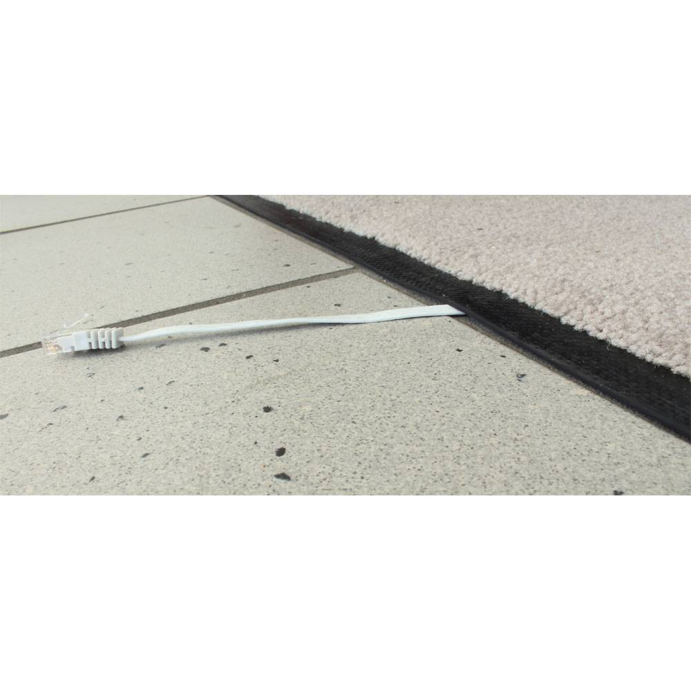 InLine® 71655B Patchkabel flach, U/UTP, Cat.6, blau, 0,5m