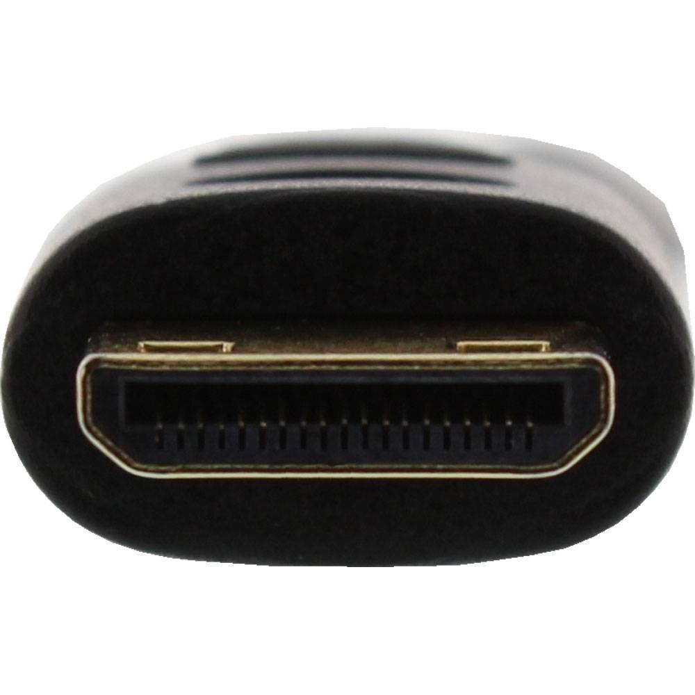 HDMI Superslim Kabel A an C HDMI-High Speed mit Ethernet Premium schwa