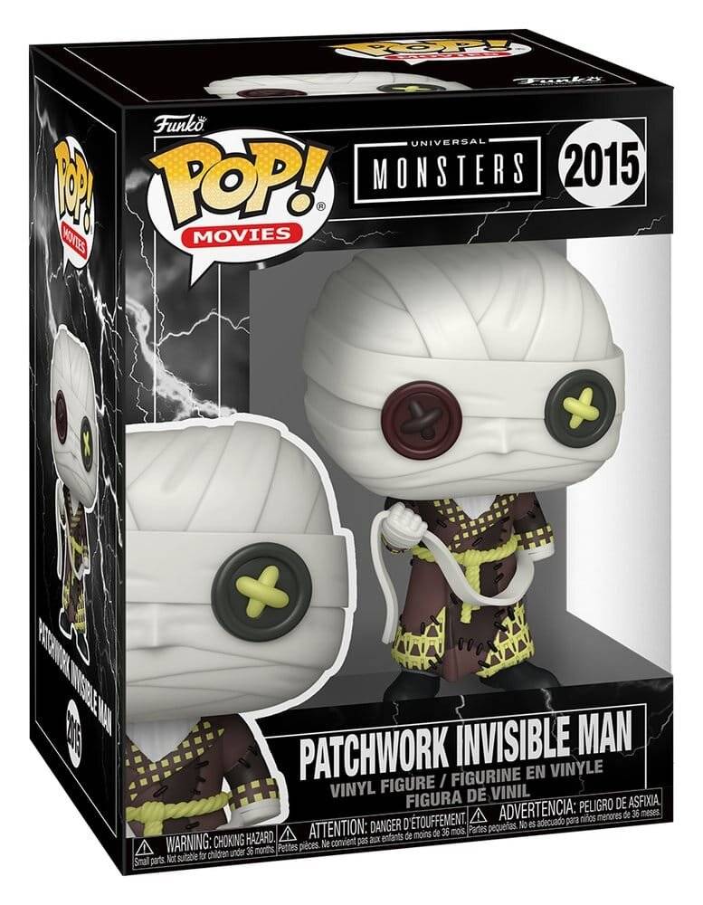 POP-Figur Universal Monsters Patchwork Unsichtbarer Mann