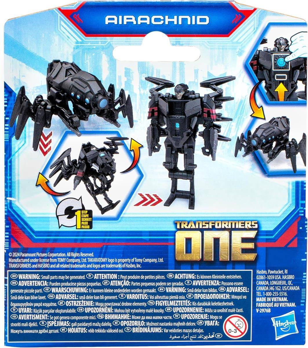 Transformers One COG Changer Airachnid Action-Figur 6+